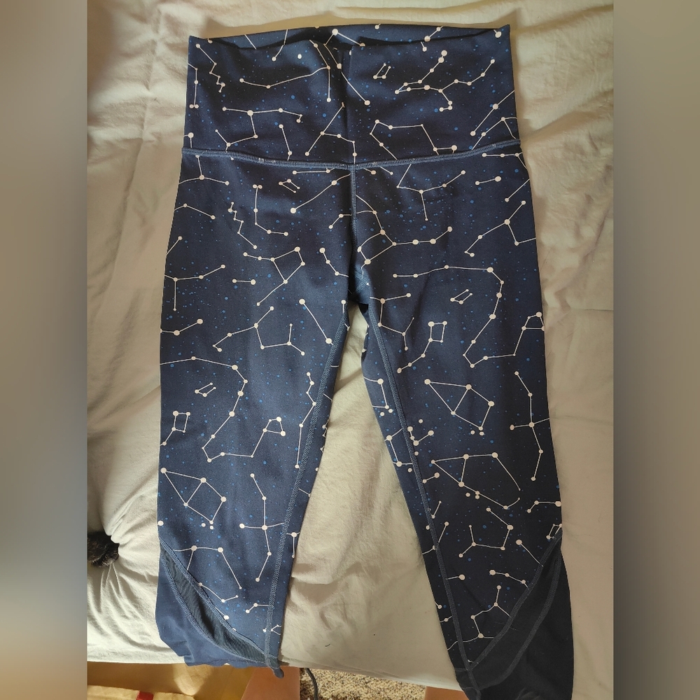 POPFLEX Navy Constellation Print Leggings